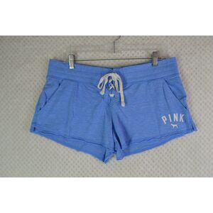 Victoria's Secret PINK Women's XL Blue Lace Up Sleep Shorts
